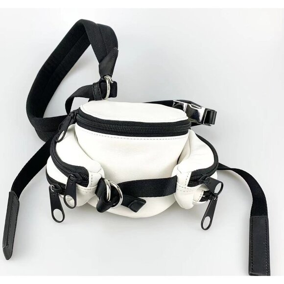 NWT Authentic Alexander Wang tourist  Micro Messenger In White - Picture 3 of 9